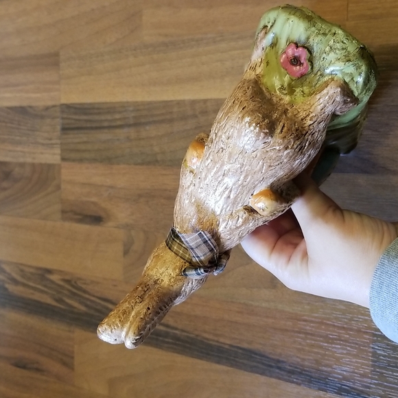 Vintage Easter BunnyWith Wheelbarrow Display Decor - Picture 13 of 15